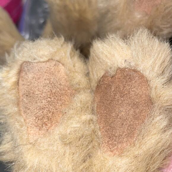 Vintage Gund Plush Dog Muttsy Suede Paws 1985 Golden Labrador Retriever Gift 20" - Picture 7 of 13